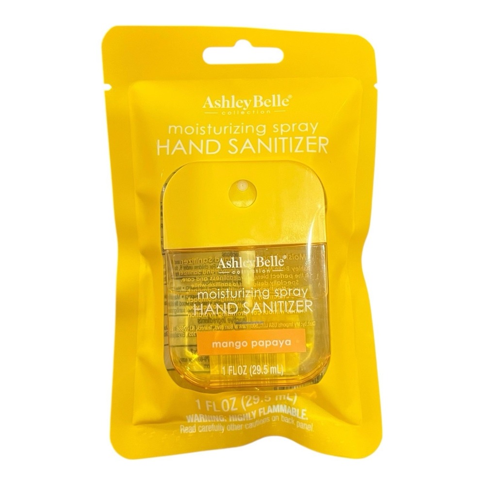 Ashley Belle Moisturizing Spray Hand Sanitizer 1 fl oz Mango Papaya